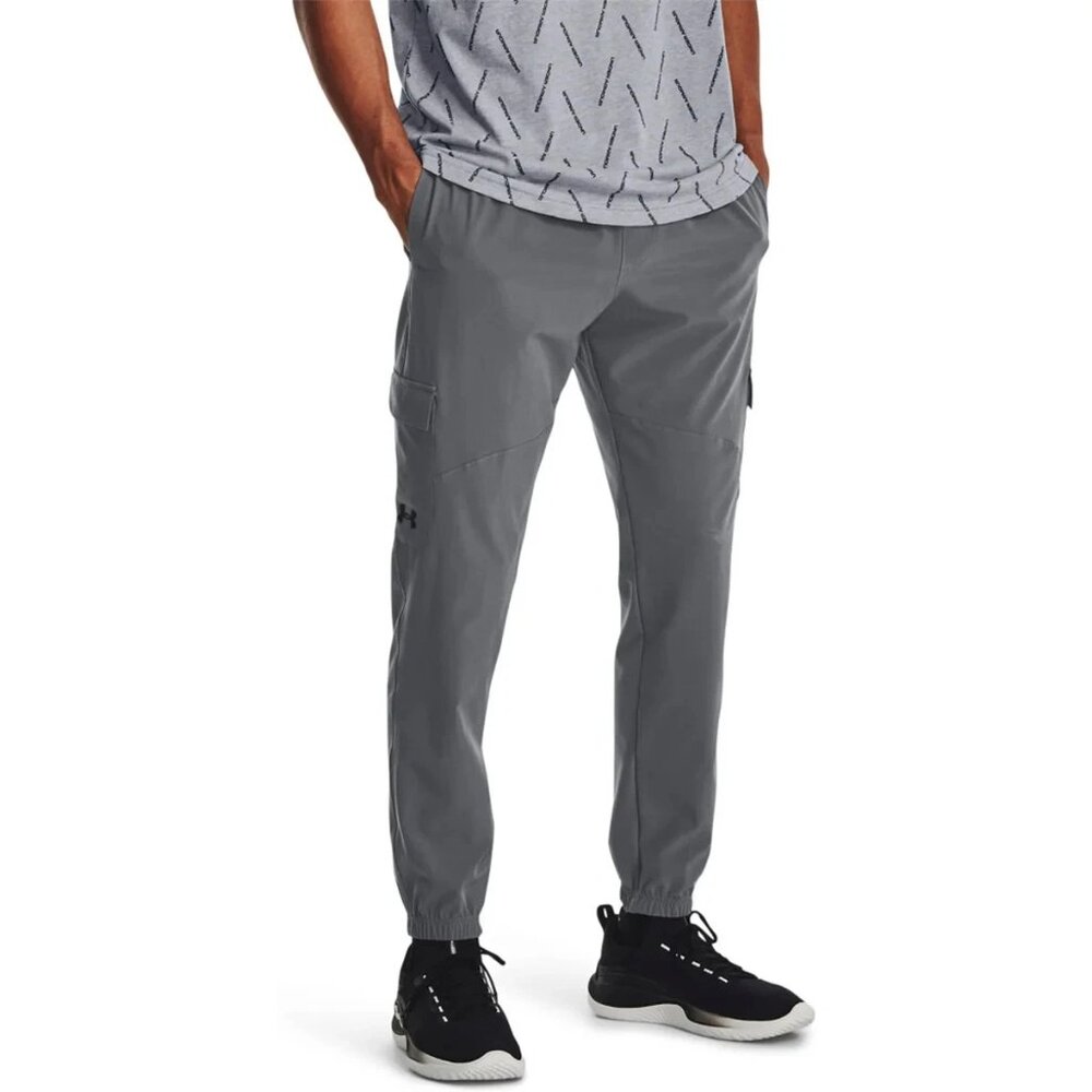 Under Armour Jogger Men's Stretch Woven Cargo Pants  1380358-012 Large